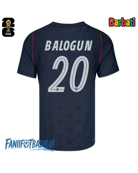 Statele Unite Folarin Balogun #20 Tricou Fotbal Replică Mondial 2026 Barbati Deplasare